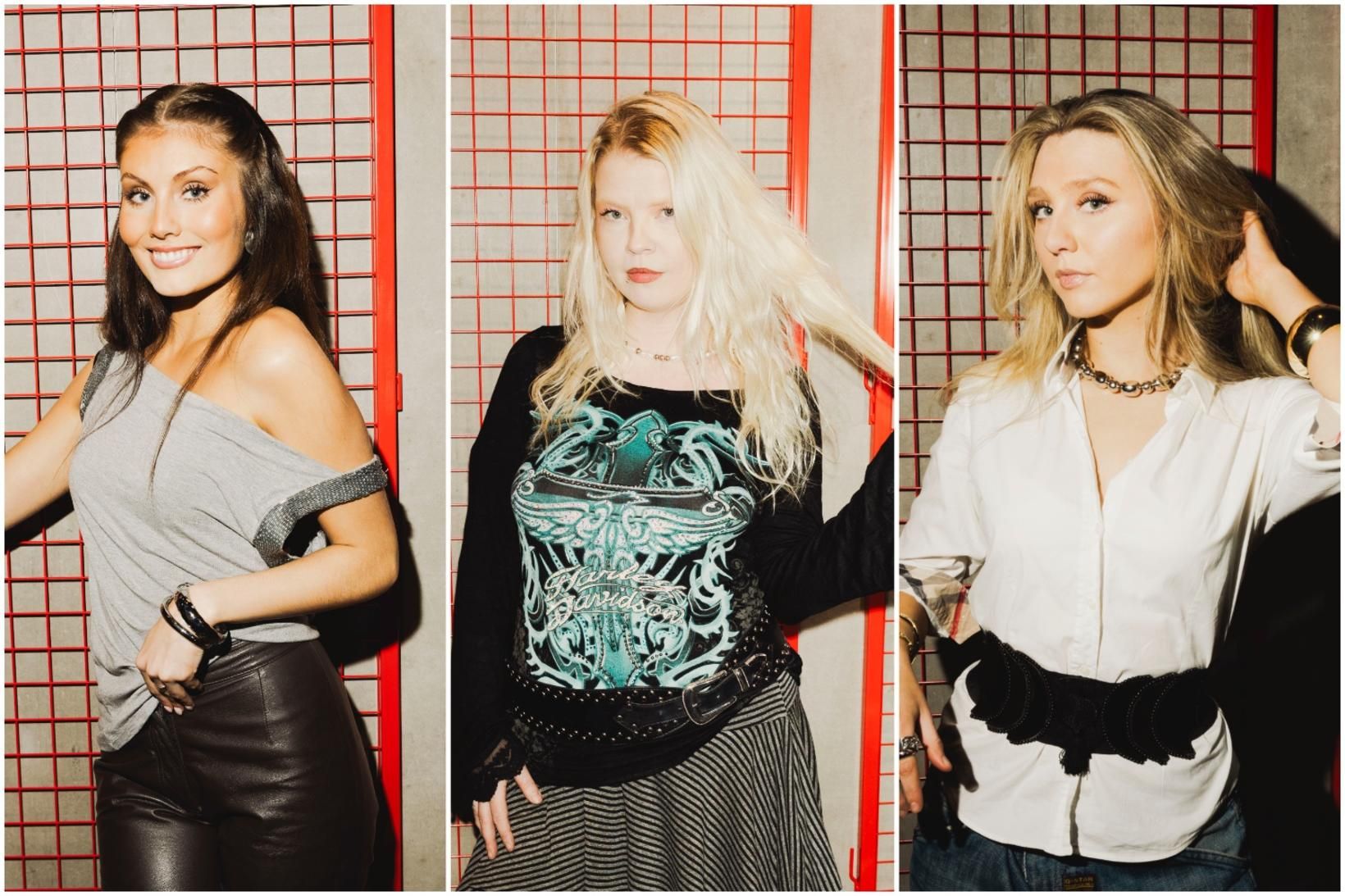 Ekki þverfótað fyrir skvísum í glimmergleði Spúútnik