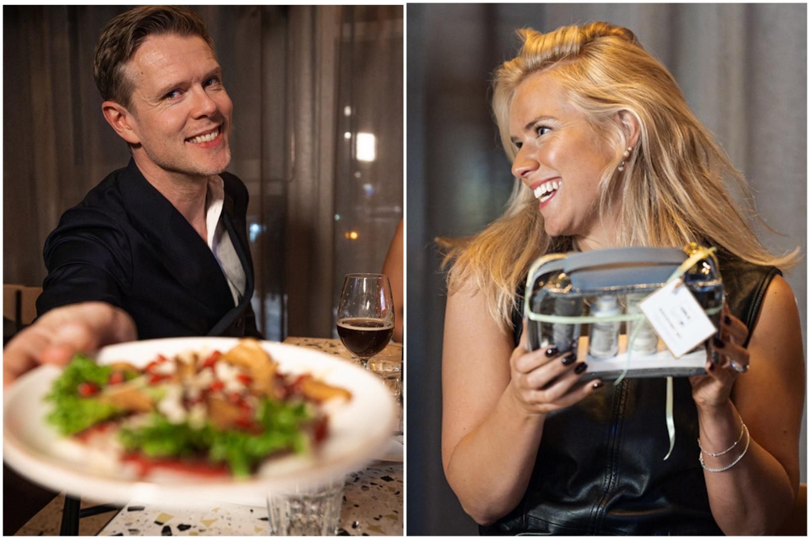 Jónsi og Jóhanna Guðrún borðuðu yfir sig